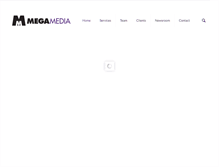 Tablet Screenshot of mega-media.biz